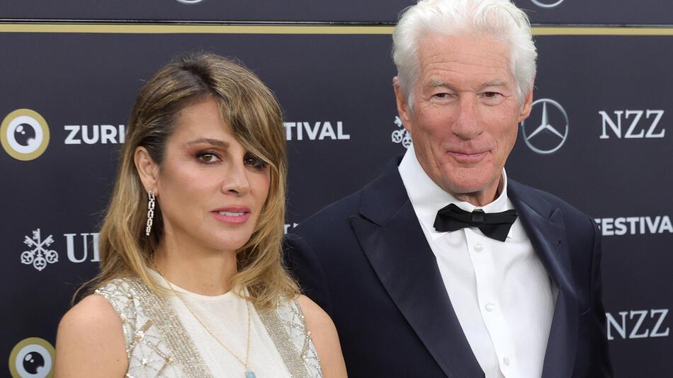 Richard Gere und Ehefrau