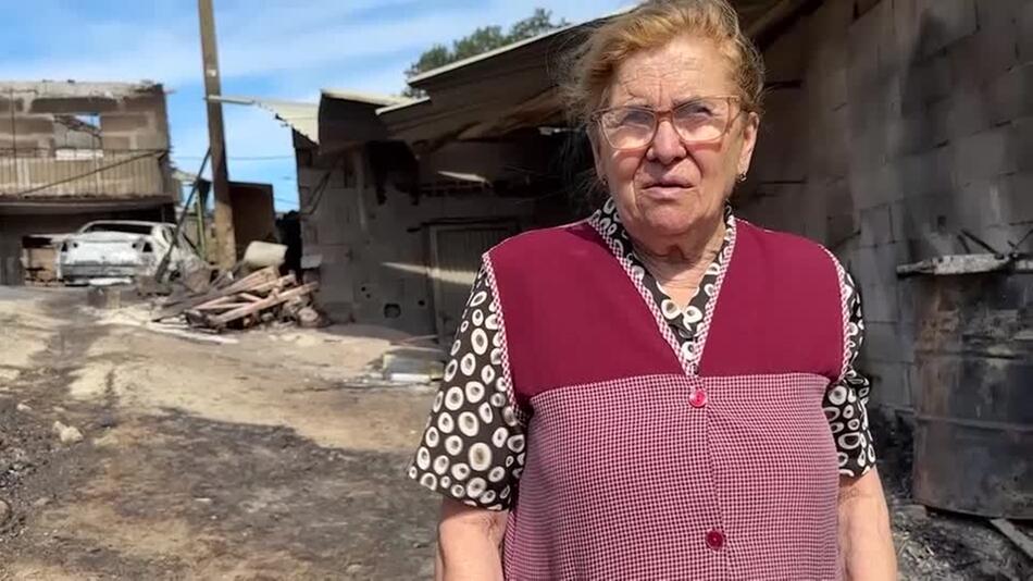 Waldbrände in Spanien: "Ich weiß nicht, was ich mit meinem Leben anfangen soll"