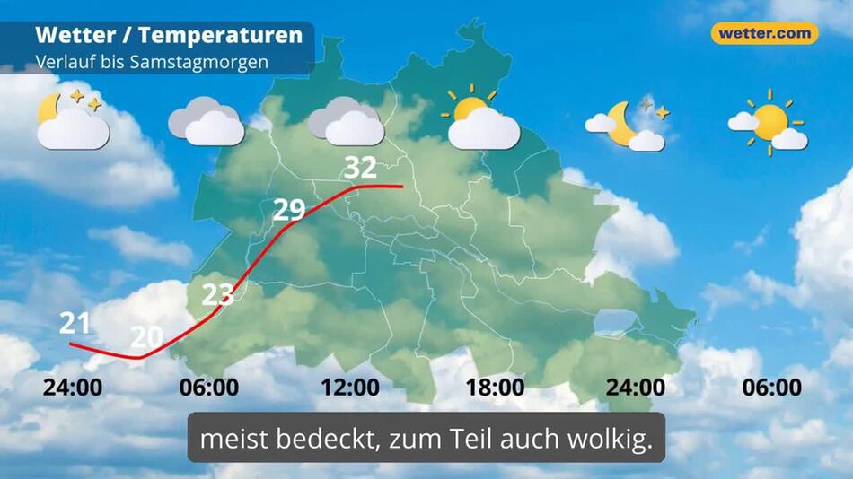 "Berlin: Dein Wetter für Berlin"