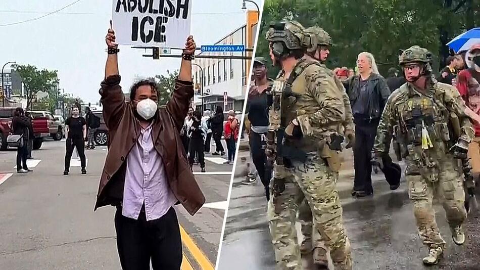 Zusammenstoß bei FBI-Einsatz: Razzia in Minneapolis führt zu Protesten