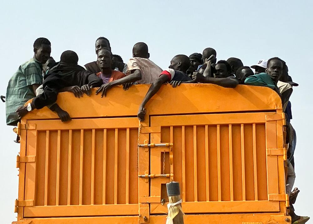 Flüchtlinge aus dem Sudan