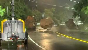 Gefährlicher Steinschlag auf Hawaii: Felsbrocken krachen auf Highway