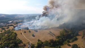 Waldbrand in Unterfranken – Der Einsatz geht weiter