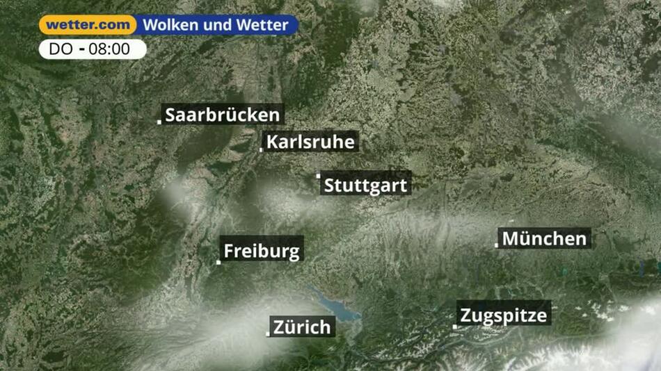 "Stuttgart / Württemberg: Dein Wetter für Deine Region!"