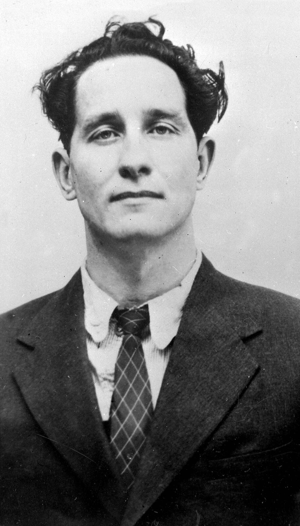 Fahndungsbild des Scotland Yard von Ronnie Biggs