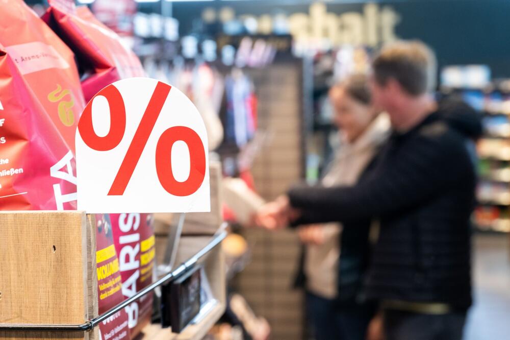 Rabatte im Supermarkt