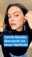 Camila Mendes überrascht mit einer neuen Haarfarbe