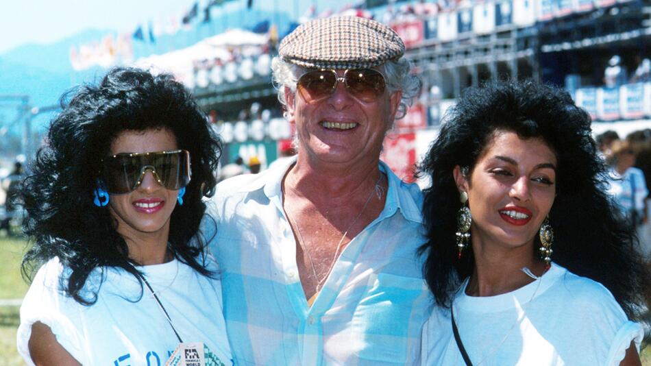 Ronnie Biggs beim Grand Prix von Brasilien in Rio de Janeiro. (Aufnahmedatum: 26.03.1989)