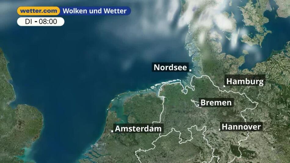 "Nordsee: Dein Wetter für Deine Region!"