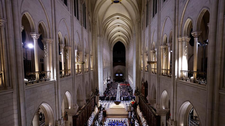 Wiedereröffnung Pariser Kathedrale Notre-Dame