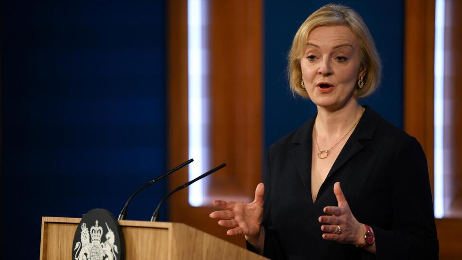 Großbritanniens Premierministerin Liz Truss steht schwer unter Druck.