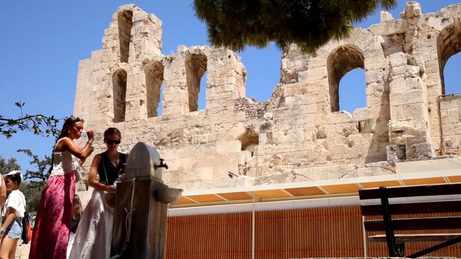 Zu heiß in Griechenland: Akropolis schließt vorübergehend die Pforten