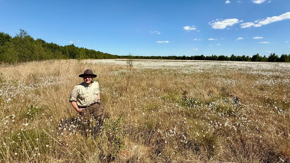 Natur Ranger Adreas Rakers im Provinzialmoor