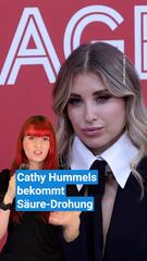 "Schnell, schmerzhaft und lebenslang": Cathy Hummels erhält Drohung mit Säure-Attacke