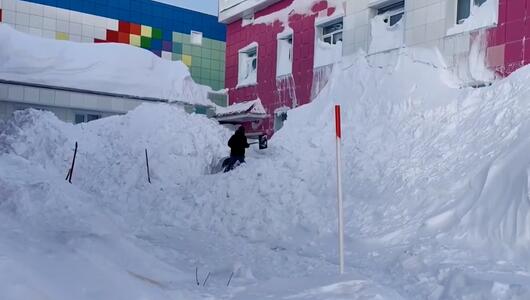 Schnee-Apokalypse in Russland: Tote auf Kamtschatka