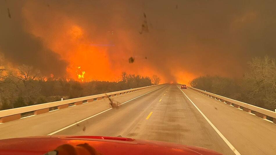 Waldbrände in Texas