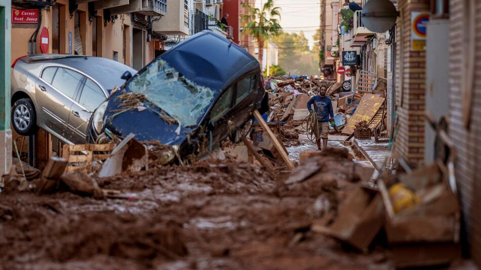 Nach den Überschwemmungen in Spanien