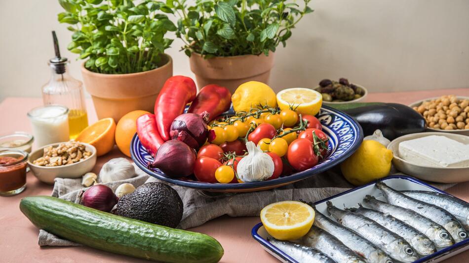 Zutaten für die Mediterrane Ernährung