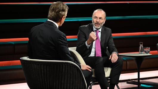 Manfred Weber, Markus Lanz