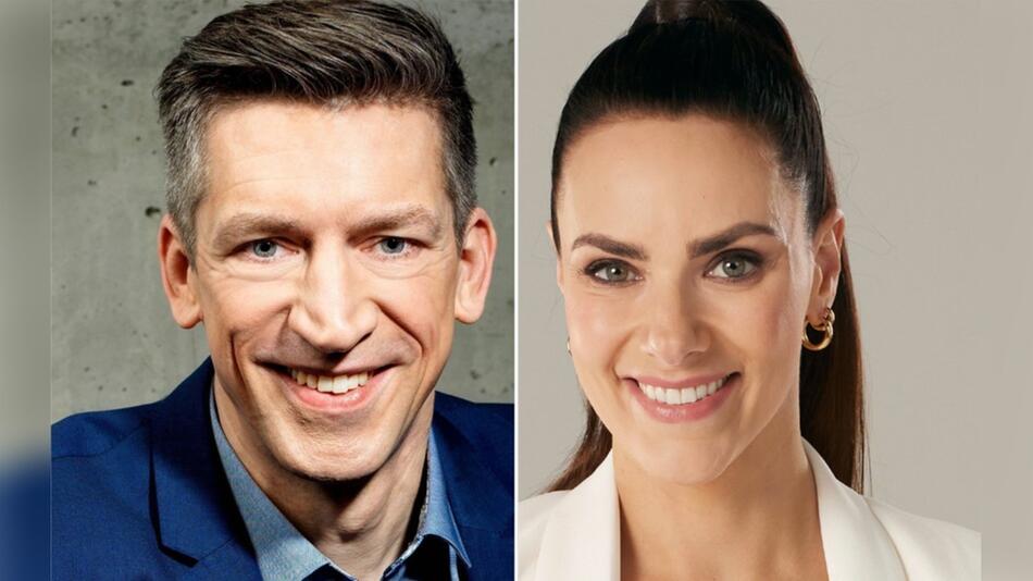 Steffen Hallaschka und Esther Sedlaczek sind in TV-Jahresrückblicken zu sehen.