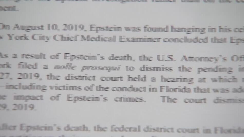 US-Ausschuss veröffentlicht Tausende Epstein-Akten