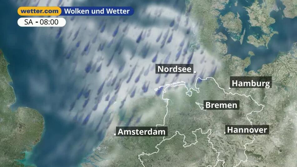"Nordsee: Dein Wetter für Deine Region!"