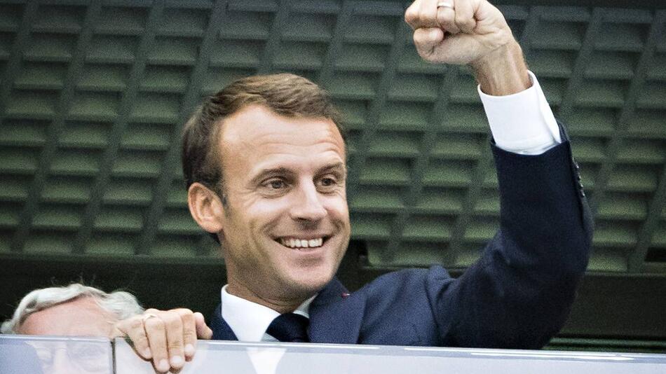 Emmanuel Macron, Frankreich, WM