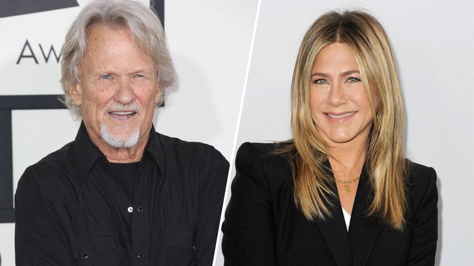 Kris Kristofferson und Jennifer Aniston haben mehrmals zusammengearbeitet.