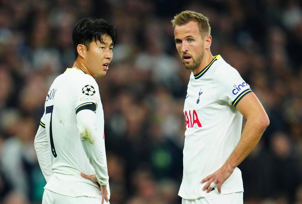 Gemeinsam blieben Kane und Son bei den Spurs titellos.