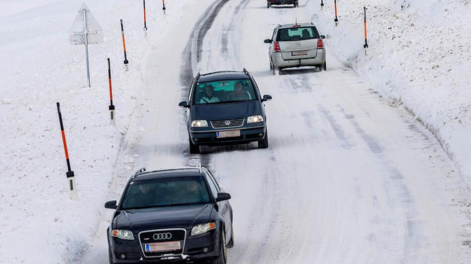 Verkehr im Winter