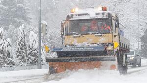 Die Schneeräumungsarbeiten liefen auf Hochtouren