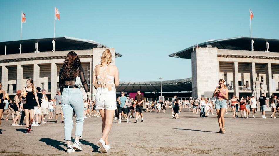 Das Lollapalooza-Festival in Berlin findet auch 2024 wieder im Olympiastadion statt.