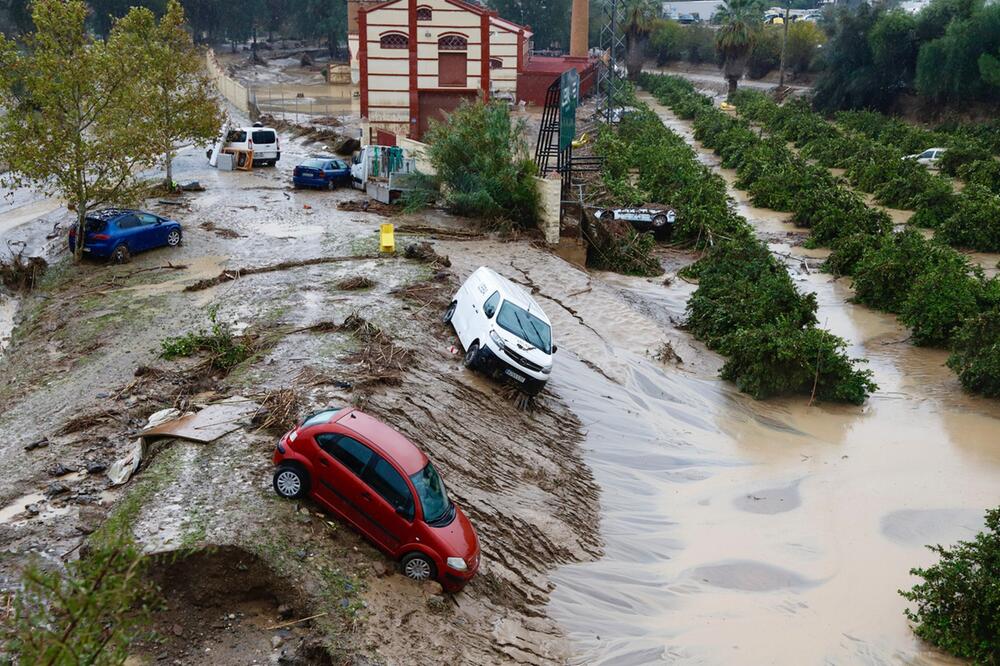 Unwetter in Spanien