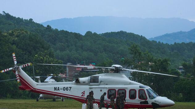 Sturzflut in  Nepal