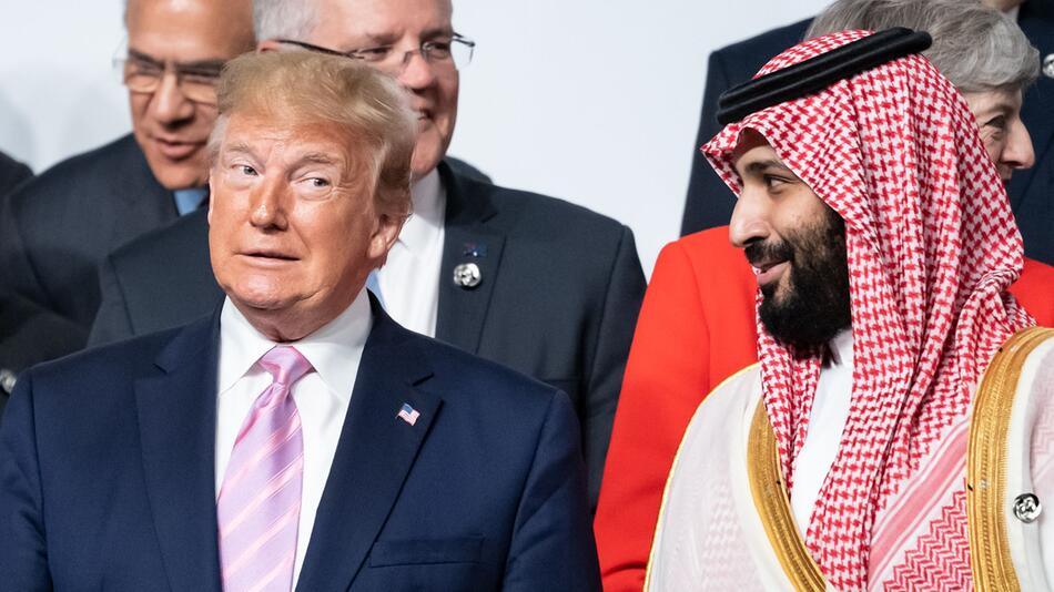 Donald Trump und Mohammed bin Salman