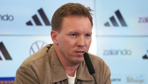Bundestrainer Julian Nagelsmann bei der Kaderbekanntgabe am Donnerstag.