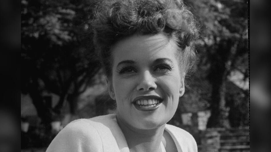 Janis Paige (1922-2024) in den 1940er Jahren.