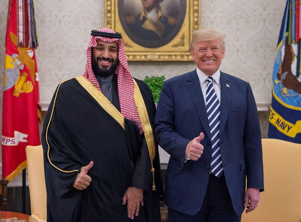 Donald Trump und Mohammed bin Salman