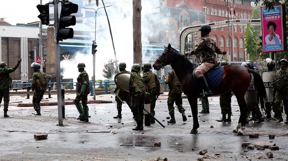Erneut Gewalt bei Protesten in Kenia