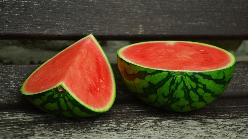 melone schneiden
