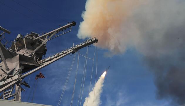 Iran-Krieg - Lenkwaffenzerstörer USS Thomas Hudner