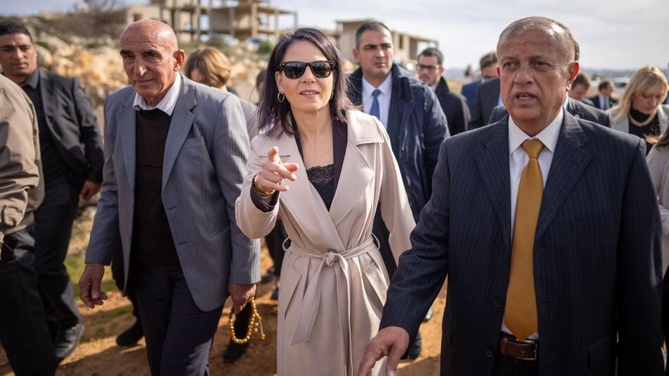 Außenministerin Baerbock besucht Palästinensische Gebiete