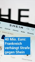 Frankreich verhängt Millionen-Strafe gegen Shein