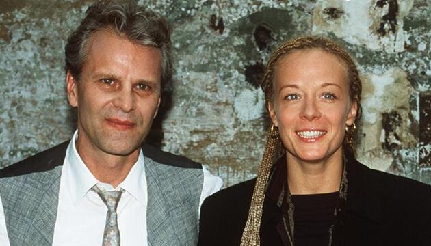 Peter Sattmann und Katja Riemann waren von 1990 bis 1998 ein Paar, ihr Tochter Paula kam 1993 ...