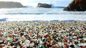 Glas-Strand, Fort Bragg, Kalifornien