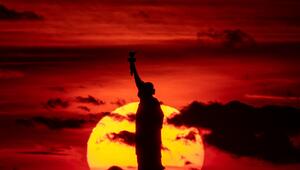 Sonnenuntergang in New York