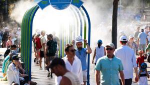 Hitze bei den Australian Open