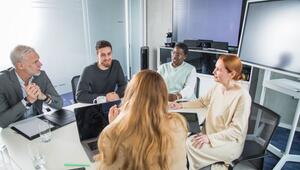 Arbeitskollegen in einem Meeting