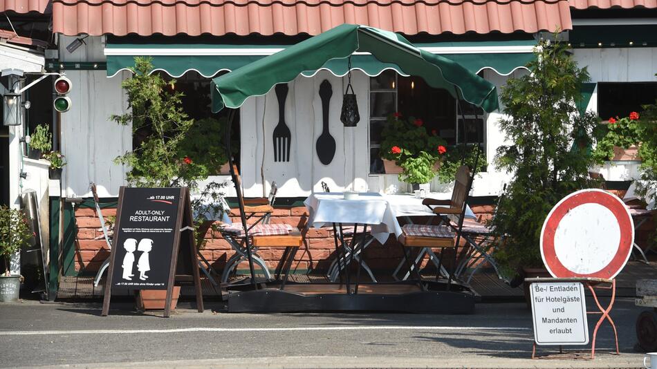 Restaurant auf Rügen, Kinder verboten