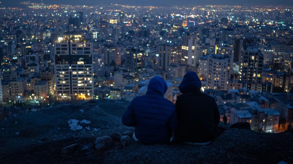 Abendstimmung im Iran